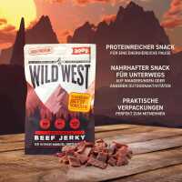 Wild West Beef Jerky Original Jerky Protein Fitness Snack 300g XXL Pack